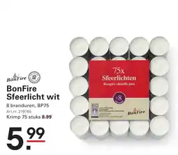 De Kweker BonFire Sfeerlicht wit aanbieding