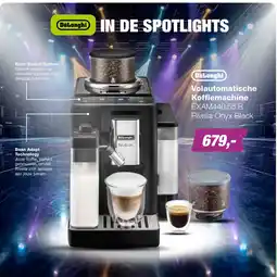 EP Beerepoot DeLonghi Volautomatische Koffiemachine EXAM440.55.B Rivelia Onyx Black aanbieding