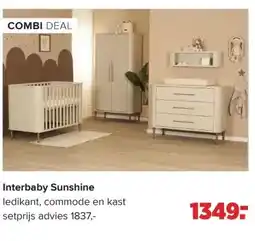 Baby-Dump Interbaby Sunshine aanbieding