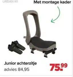 Baby-Dump Urban iki Junior achterzitje aanbieding