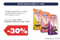 Huisdier Voordeelshop Renske kattenvoeding 1.5 - 6 kg aanbieding