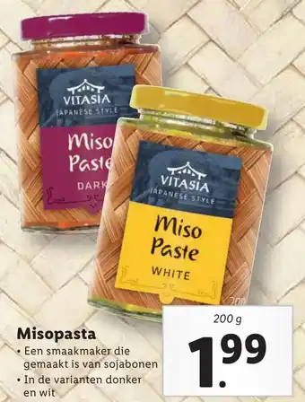 Lidl Misopasta 200g aanbieding