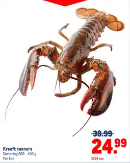 Makro Kreeft canners aanbieding