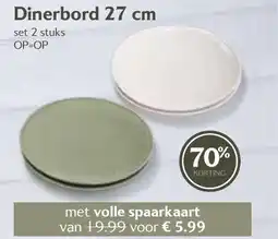 De Boerenschuur Dinerbord 27 cm aanbieding