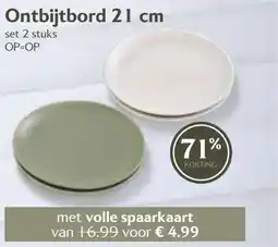 De Boerenschuur Ontbijtbord 21 cm aanbieding