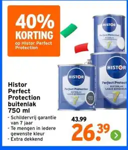 GAMMA Histor Perfect Protection buitenlak 750 ml aanbieding