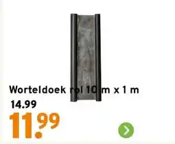 GAMMA Worteldoek rol 10 m x 1 m aanbieding