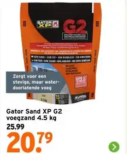 GAMMA Gator Sand XP G2 voegzand 4.5 kg aanbieding