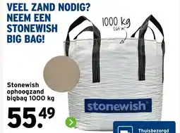 GAMMA Stonewish ophoogzand bigbag 1000 kg aanbieding
