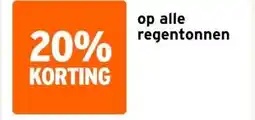 GAMMA op alle regentonnen aanbieding
