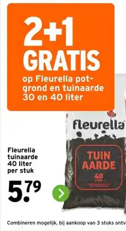 GAMMA Fleurella tuinaarde 40 liter aanbieding