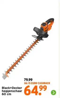 GAMMA Black+Decker heggenschaar 60 cm aanbieding