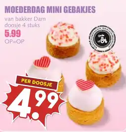 De Boerenschuur Moederdag mini gebakjes aanbieding
