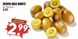 De Boerenschuur Zespri gele kiwi's aanbieding