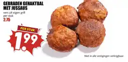 De Boerenschuur Gebraden gehaktbal met jussaus aanbieding