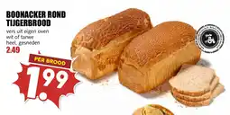 De Boerenschuur Boonacker rond tijgerbrood aanbieding