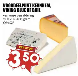 De Boerenschuur Voordeelpunt kernhem, viking blue of brie aanbieding