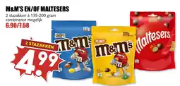De Boerenschuur M&m's en/of maltesers aanbieding