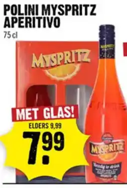 Dirck 3 Polini myspritz aperitivo aanbieding