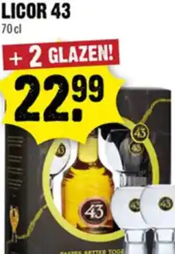 Dirck 3 Licor 43 aanbieding