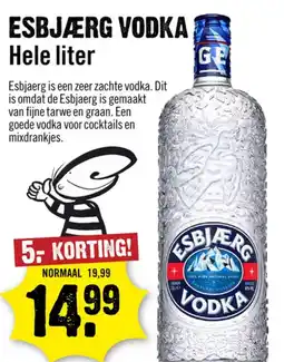 Dirck 3 Esbjærg vodka aanbieding