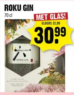 Dirck 3 Roku gin aanbieding