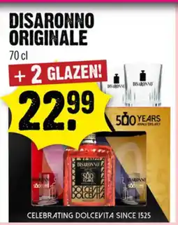 Dirck 3 Disaronno originale aanbieding
