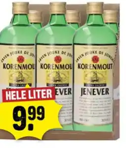 Dirck 3 Korenmout Jenever aanbieding