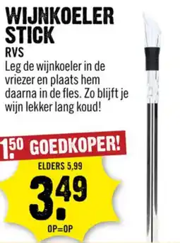 Dirck 3 Wijnkoeler stick rvs aanbieding
