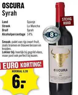 Dirck 3 Oscura syrah aanbieding