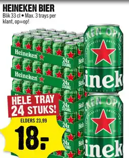 Dirck 3 Heineken bier aanbieding