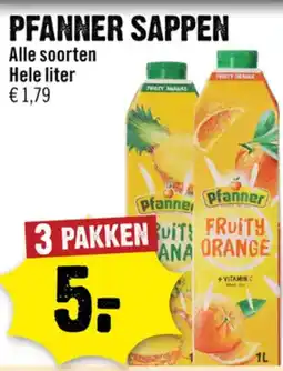 Dirck 3 Pfanner sappen aanbieding