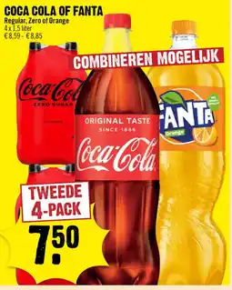 Dirck 3 Coca cola of fanta aanbieding