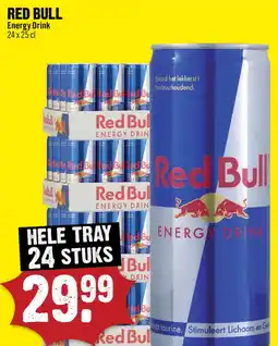 Dirck 3 Red bull energy drink aanbieding