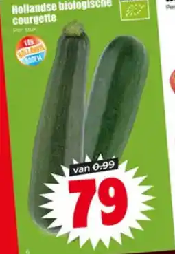 Dirck 3 Hollandse biologische courgette aanbieding