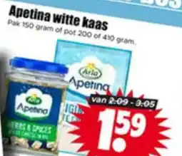 Dirck 3 Apetina witte kaas aanbieding