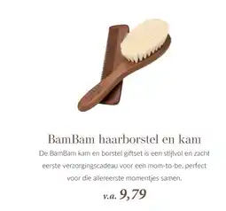Babypark BamBam haarborstel en kam aanbieding