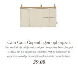 Babypark Cam Cam Copenhagen opbergzak aanbieding