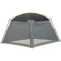 Bol.com High Peak Pavillon 3x3 - opbergtent voor camping - waterdicht - grijs aanbieding