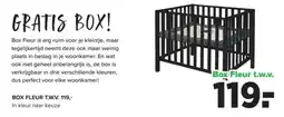 Baby-Dump Box Fleur t.w.v. aanbieding