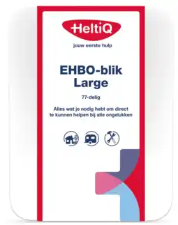 De Online Drogist HeltiQ EHBO-blik Large aanbieding