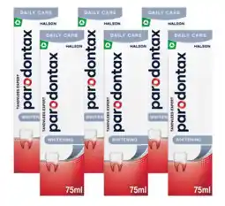 De Online Drogist Parodontax Whitening Tandpasta Multiverpakking aanbieding