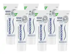 De Online Drogist Sensodyne Repair & Protect Whitening Tandpasta Multiverpakking aanbieding