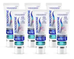 De Online Drogist Sensodyne Clinical White Enamel Strengthening Tandpasta Multiverpakking aanbieding