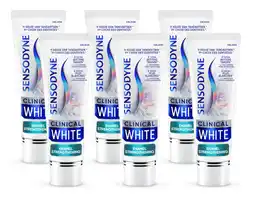 De Online Drogist Sensodyne Clinical White Enamel Strengthening Tandpasta Multiverpakking aanbieding