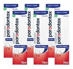 De Online Drogist Parodontax Extra Fresh Tandpasta Multiverpakking aanbieding