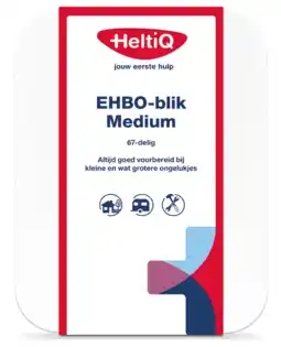 De Online Drogist HeltiQ EHBO-blik Medium aanbieding