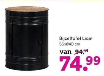 Leen Bakker Bijzettafel Liam aanbieding