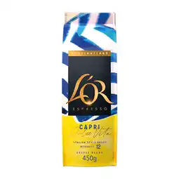 Koffievoordeel.nl L'OR Espresso Destinations Capri - Koffiebonen 450 GR aanbieding