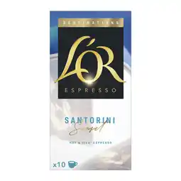 Koffievoordeel.nl L'OR Espresso Destinations Santorini - 10 koffiecups aanbieding